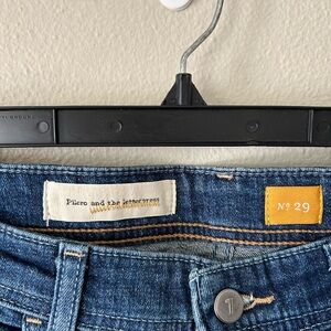 Anthropologie- Pilcro and the Letterpress High Rise Blue Jeans